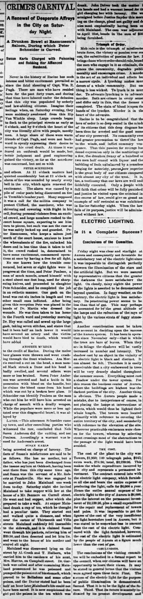 Clipping from The Journal Times